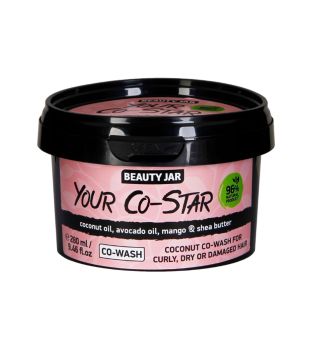 Beauty Jar - Condicionador de limpeza hidratante Your Co-Star - Cabelos cacheados, secos ou danificados
