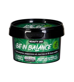 Beauty Jar - Shampoo Balanceador Be In Balance - Couro cabeludo flácido, com coceira ou oleoso