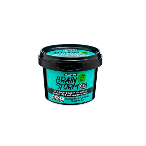 Beauty Jar - Esfoliante capilar para limpeza do couro cabeludo Brain Storm