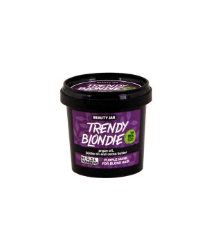 Beauty Jar - Máscara capilar violeta para cabelos loiros Trendy Blondie