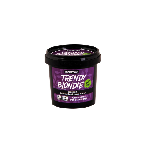 Beauty Jar - Máscara capilar violeta para cabelos loiros Trendy Blondie
