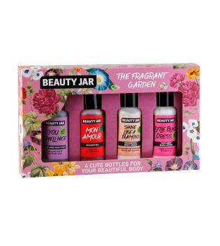 Beauty Jar  - Conjunto de presentes para cuidados com o corpo The Fragrant Garden