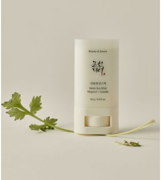 Beauty of Joseon - Protetor solar facial FPS50+ Matte sun stick: Mugwort + Camilia