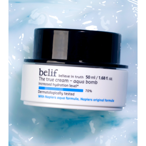 belif - *Aqua bomb* - Creme hidratante intensivo com textura em gel The True Cream