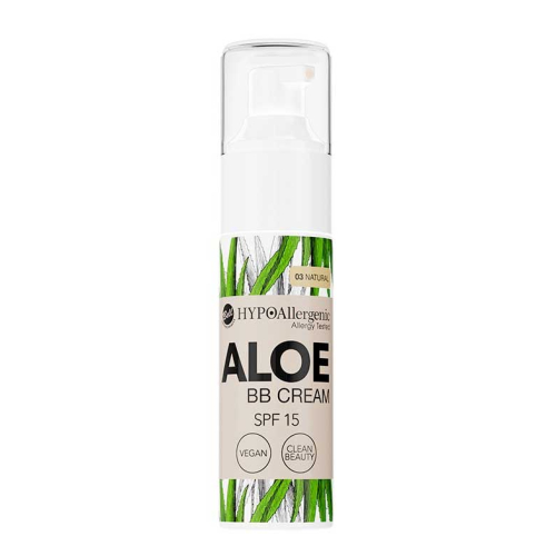 Bell - *Aloe* - BB Creme Hipoalergênico FPS15 - 03: Natural