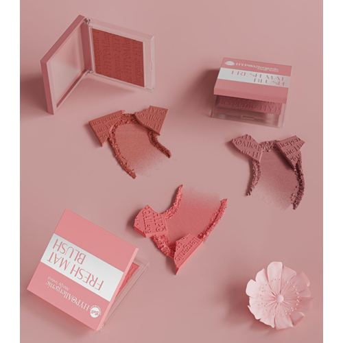 Bell HYPOAllergenic - Blush hipoalergênico Fresh Mat Blush - 02: Camelia