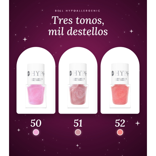 Bell HYPOAllergenic - Verniz de unhas Long Lasting - 52