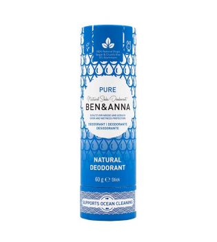 Ben & Anna - Bastão Desodorante Sensível Papertube - Pure