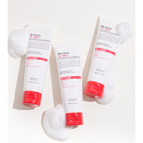 Benton - Gel de limpeza AC BHA para pele oleosa