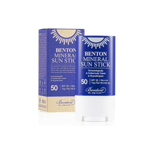 Benton - Protetor solar facial FPS50+ Mineral Sun Stick
