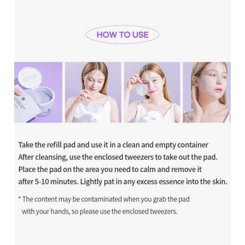 Benton - Tônico facial hidratante e calmante em formato pads