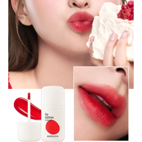 berrisom - Tinta Labial Lip Tattoo - 01: Red Core