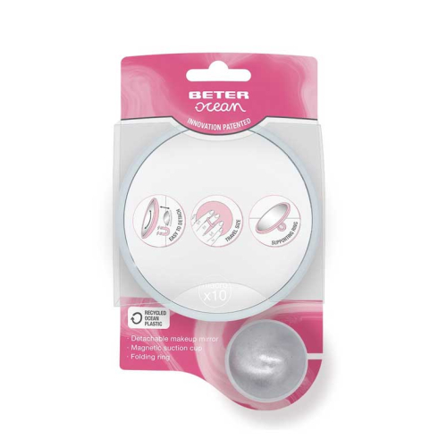 Beter - Espelho removível Ocean com suporte magnético x10