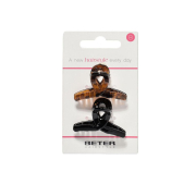 Beter - Duo de grampos de cabelo Staples turn Trendy Classics