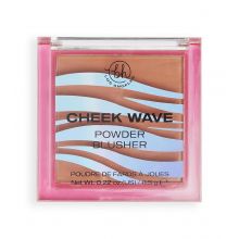 BH Cosmetics - Blush em pó Cheek Wave - Soft Sands
