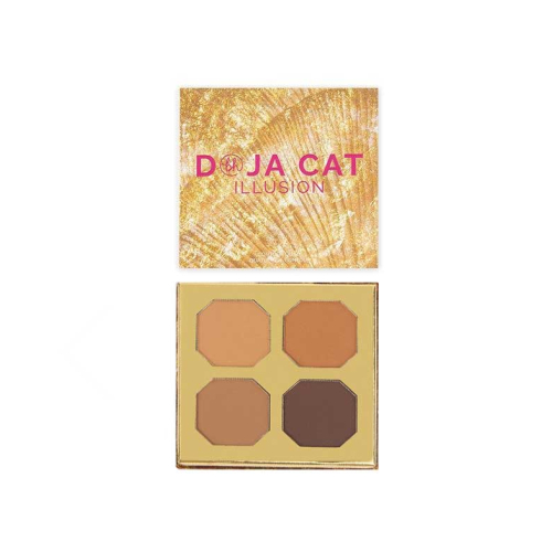 BH Cosmetics - *Doja Cat* - Paleta de contorno em pó Illusion - Deep
