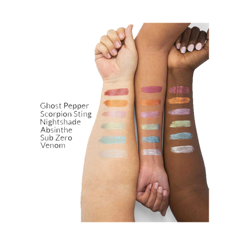 BH Cosmetics - Sombra Líquida Poison Shock - Ghost Pepper