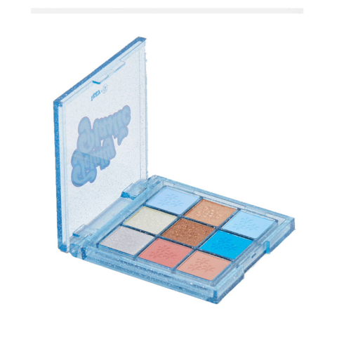 BH Cosmetics - *Totally Plastic* - Paleta de Sombras Iggy Azalea Mini - Pele Azul