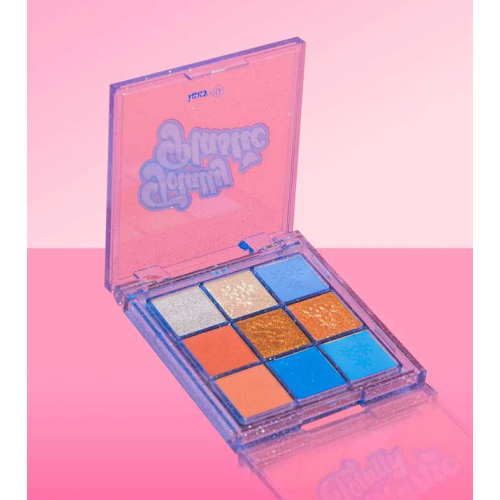 BH Cosmetics - *Totally Plastic* - Paleta de Sombras Iggy Azalea Mini - Pele Azul
