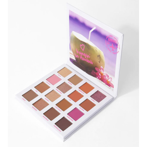 BH Cosmetics - *Travel Series* - Paleta de Sombras - Hangin' in Hawaii