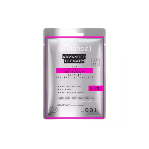 Bielenda - *Advanced Theraphy* - Discos esfoliantes 2 em 1