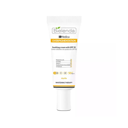 Bielenda - *Dr Medica* - Protetor solar facial FPS50 Overpigmentation