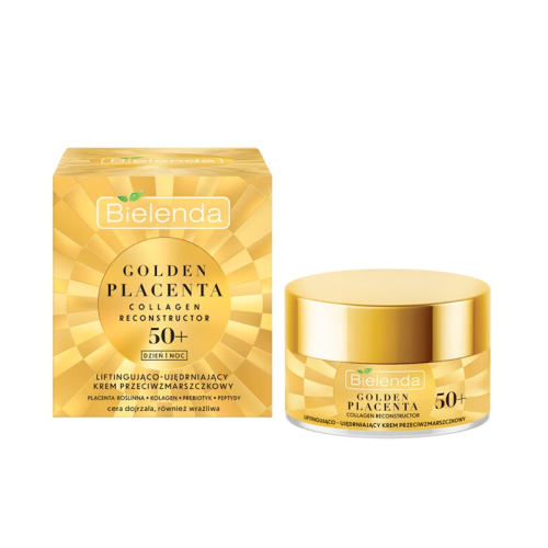 Bielenda - *Golden Placenta* - Creme anti-rugas lifting e reafirmante 50+