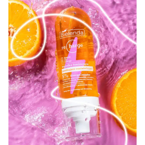 Bielenda - *Recharge* - Bruma facial iluminadora