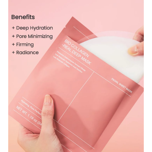 Biodance - Máscara facial noturna de hidrogel com colágeno