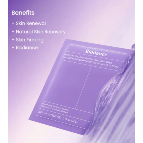 Biodance - Máscara facial rejuvenecedora - Caviar PDRN