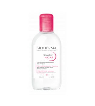 Bioderma - Desmaquilhante Sensibio H2O AR e água micelar anti-vermelhidão - Pele sensível