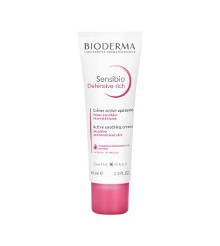 Bioderma - Creme calmante e nutritivo Sensibio Defensive Rich - Pele sensível
