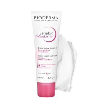 Bioderma - Creme calmante e nutritivo Sensibio Defensive Rich - Pele sensível