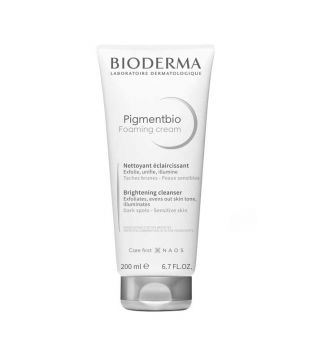 Bioderma - Limpeza esfoliante e iluminadora Pigmentbio Foaming Cream - Pele sensível com manchas e hiperpigmentação
