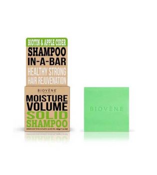 Biovène - Shampoo sólido  hidratação e volume - Biotin & Apple Cider