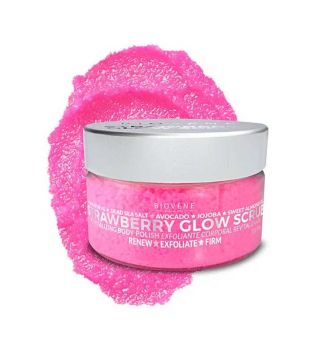 Biovène - Esfoliante corporal com sal marinho - Strawberry Glow Scrub