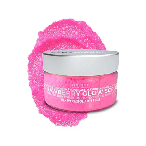 Biovène - Esfoliante corporal com sal marinho - Strawberry Glow Scrub