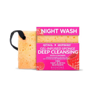 Biovène - Gel de banho e esponja de duche - Retinol e framboesa