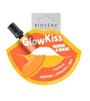 Biovène - Bálsamo labial - Papaya glow kiss