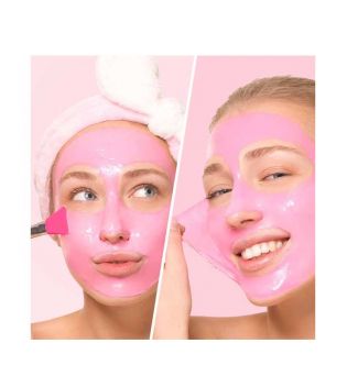 Biovène - Máscara peel-off com carvão Glowing Complexion Pink Mask