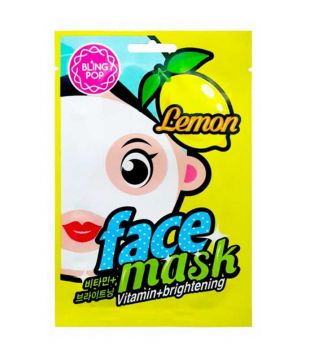 Bling Pop - Máscara Facial Iluminando com limão