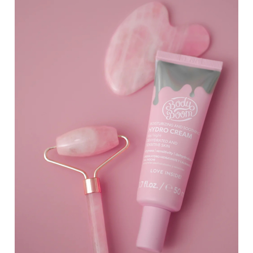 Bodyboom - *Basic Pink* - Creme facial hidratante e calmante - Pele seca e sensível
