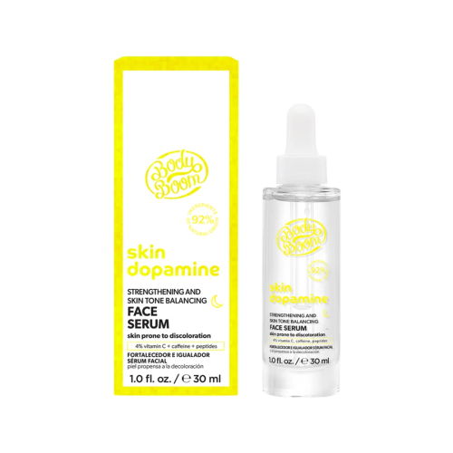 Bodyboom - *Skin Dopamine* - Soro fortalecedor e unificador 4% vit C + cafeina + peptidos