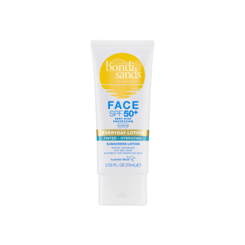 Bondi Sands - Protetor Solar Facial com Cor FPS 50+ Everyday Lotion - Tinted Hydrating