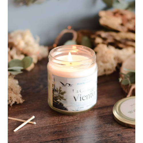 Book and Glow - *Mundos Extraordinarios* - Vela de Soja - La Costa del Viento