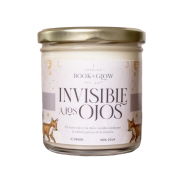 Book and Glow - *Mundos Notáveis* - Vegan Soy Candle - Invisible to the Eyes