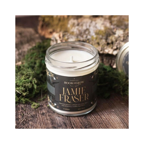 Book and Glow - *Mundos Notáveis* - Vegan Soy Candle - Jamie Fraser