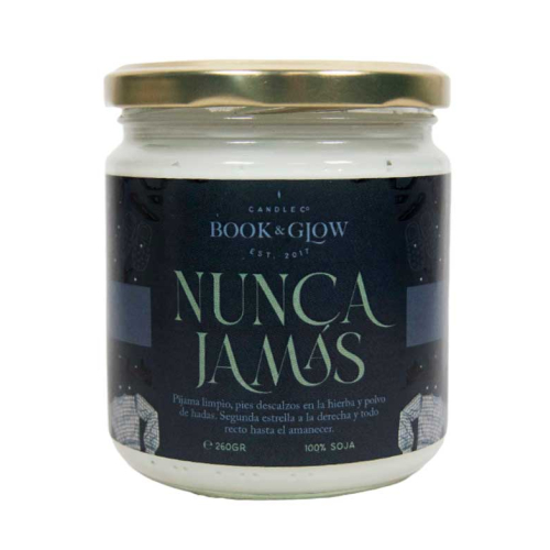 Book and Glow - *Mundos Notáveis* - Vegan Soy Candle - Neverland