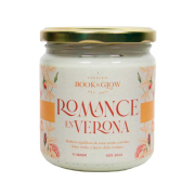 Book and Glow - *Mundos Extraordinários* - Vegan Soy Candle - Romance em Verona