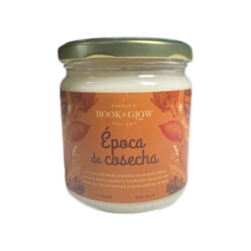 Book and Glow - *Perfect Moments* - Vela de Soja - Tempo de Colheita
